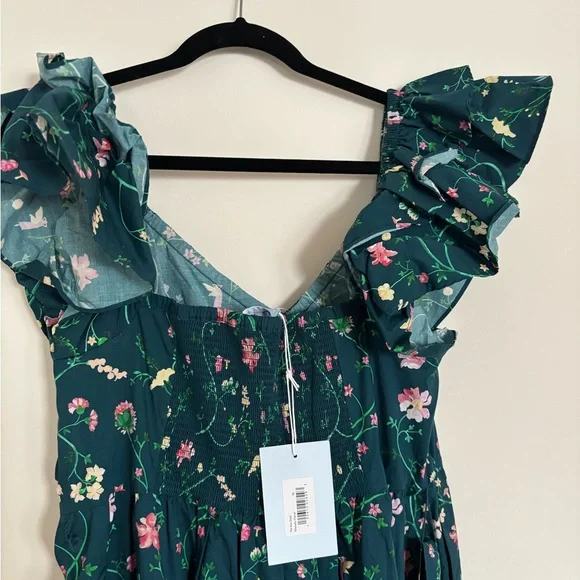 NWT Hill House Ava Dress in Moody Floral XL - Picture 4 of 8